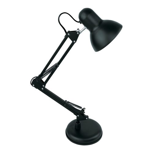 Asztali lámpa, Basic Vintage, műanyag, max. 60W, AVIDE, fekete