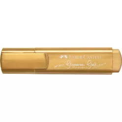   Szövegkiemelő 1-5mm vágott hegyű Faber-Castell 46 metál arany 
