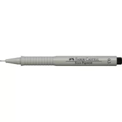 Rostirón, tűfilc 0,3mm ECCO PIGMENT Faber-Castell fekete