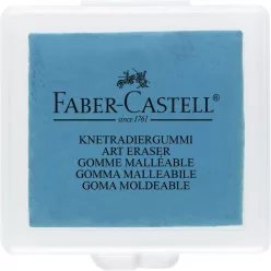   Gyurmaradír műanyag dobozban vegyes színben Faber-Castell sárga,piros,kék