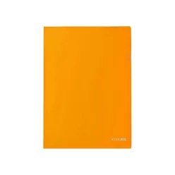   Genotherm 'L' A4, PP 180 micron fényes, víztiszta, Economix narancssárga  10db/csomag