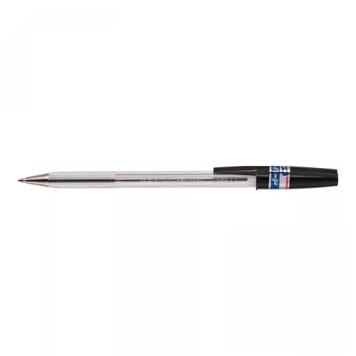 Golyóstoll 0,7mm, kupakos, N5200 Zebra, írásszín fekete