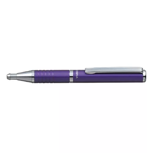 Golyóstoll metál lila test, Zebra SLF1, írásszín kék