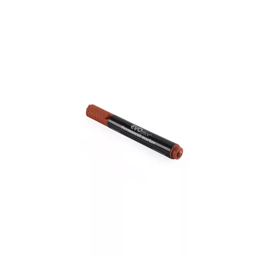 Alkoholos marker 3mm, kerek hegyű piros EVO