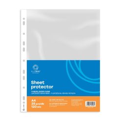   Genotherm lefűzhető, A4, 120 micron víztiszta Bluering® 25 db/csomag,