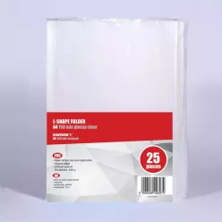   Genotherm 'L' A4, 130 micron víztiszta Bluering 25 db/csomag,
