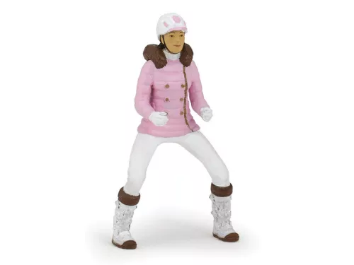 Papo téli lovagló lány 52011