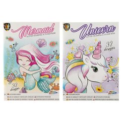 Grafix - A4 csillámos színező martica album több f