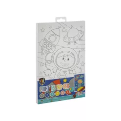   Grafix - Fess számok szerint, 4 féle - 29, 7 x 19, 5 cm ecsettel + 6 festékkel