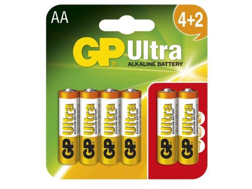 GP Ultra AA ceruzaelem 4+2 darabos készlet