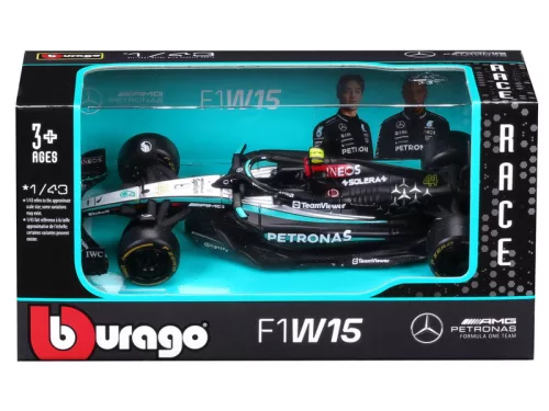 Bburago 1/43 F1 versenyautó - Mercedes-AMG Petronas F1 Team
