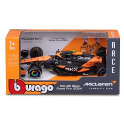 Bburago 1/43 F1 versenyautó - McLaren Racing MCL38 (2024)