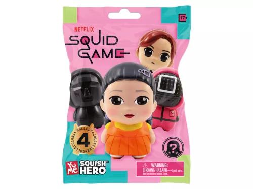 Squid Game, Squish Hero, meglepetés tasakban
