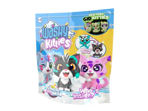 Pancsoló cicusok, tasakban, gyűjthető