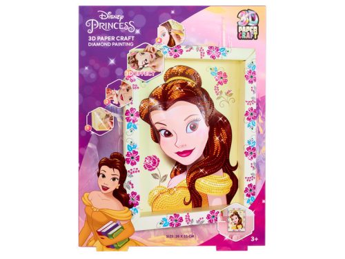 Gyémántfestős kép kerettel, Disney hercegők, 2 féle