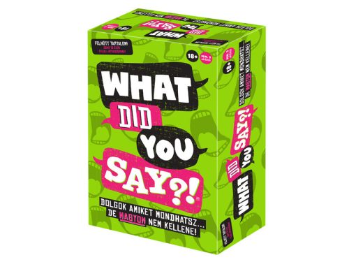 What did you say? társasjáték