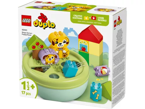 LEGO Duplo my first 10441 Formaválogató: kutyusház