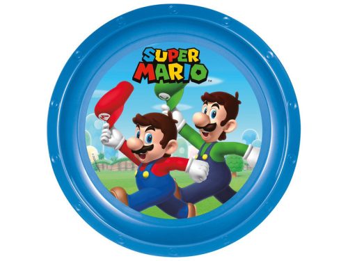 Műa. Super Mario lapostányér