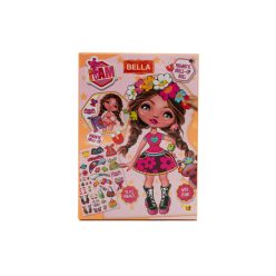 Mágneses öltöztetőbaba - Bella