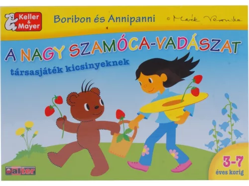 Boribon nagy szamócavadászat társasjáték