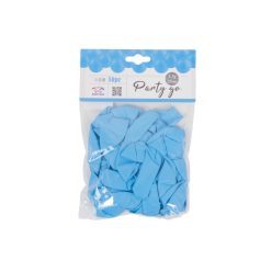 Lufi 25cm világos kék 50db/csomag