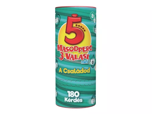 5 másodperc 3 válasz mini - családi társasjáték