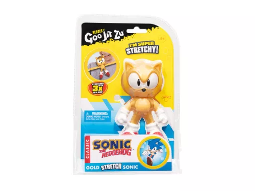 Goo Jit Zu: Arany Sonic nyújtható akciófigura