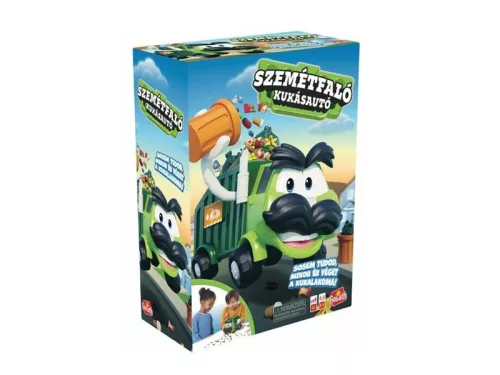 Szemétfaló kukásautó