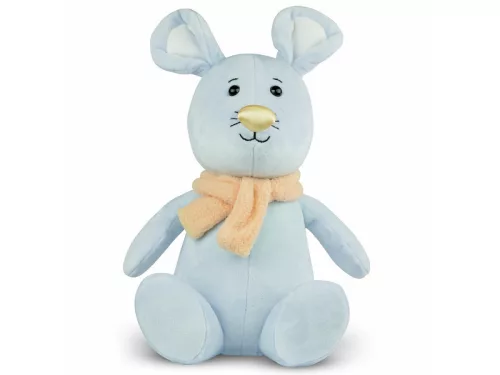 Fényes orrú plüss egér 25 cm