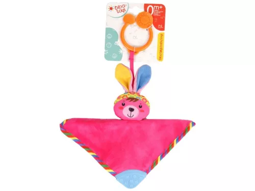 Nyuszi plüss bébi kendő - 20 cm