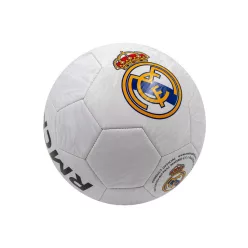 Real Madrid logós foci metál fehér 5-ös méret