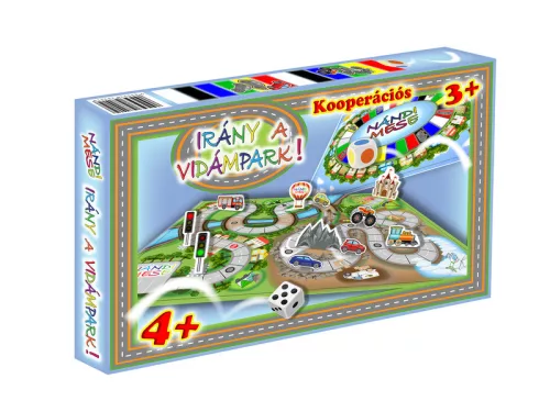 Irány a vidámpark  Nándi mese társasjáték