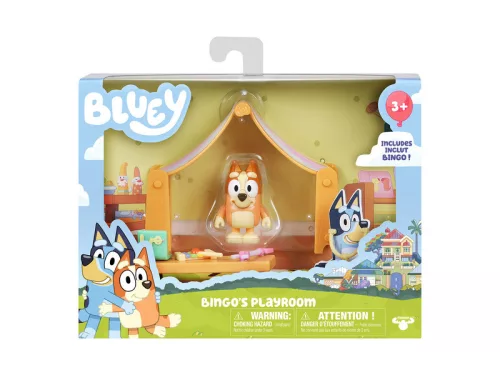 Bluey Mini Játszószoba Készlet