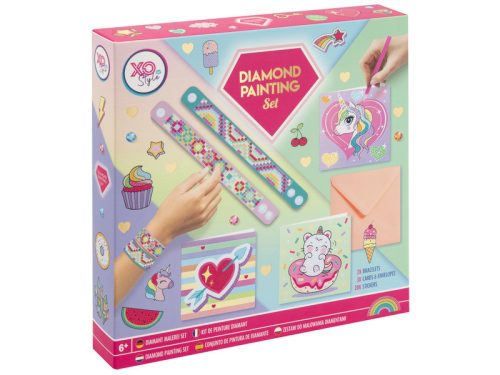 Gyémántfestős karkötő készítő, 2 db /csomag 2 féle