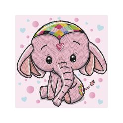 Diamond Dotz DotzBox Elefánt hercegnő