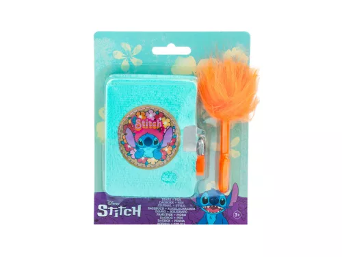 Napló lakattal és tollal - Stitch