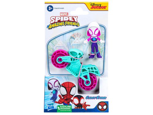 Spidey motor és szuperhős figura