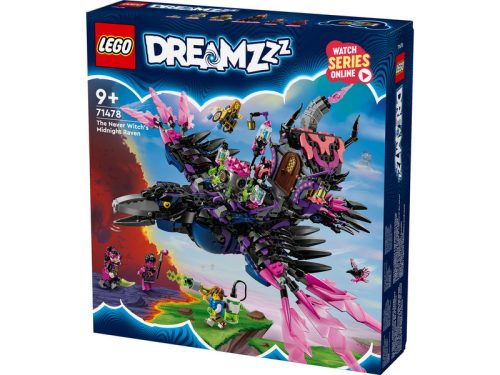 LEGO Dreamzzz 71478 A Sötét boszorkány és az Éjféli holló
