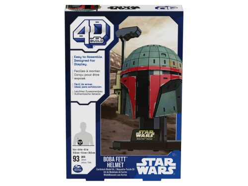 Star Wars 4D Build  Boba Fett sisak modell