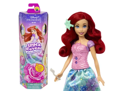 Disney hercegnők - varázslatos meglepetés baba - Ariel