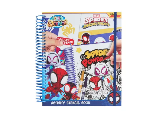 Kifestő- és foglalkoztatókönyv - Spidey