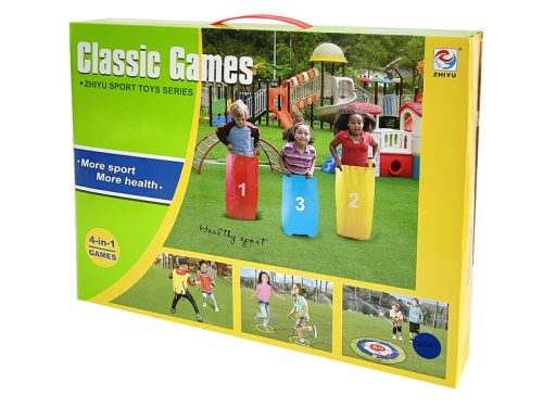 4IN1 klasszikus szabadtéri játék