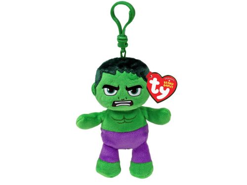 Beanie Babies clip plüss HULK, Clip 8,5 cm