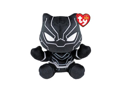 Beanie Babies SOFT plüss BLACK PANTHER, 15 cm