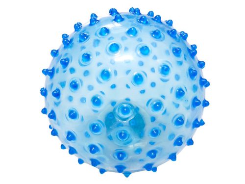 Műanyag masszázs labda 160g 21 cm