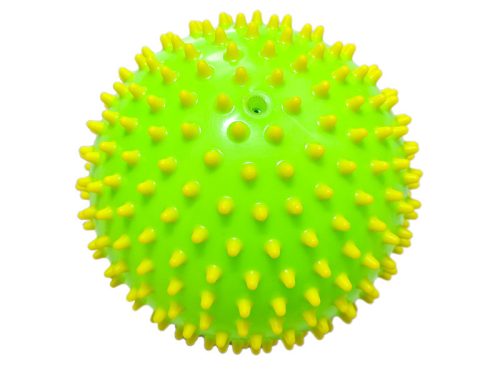 Műanyag masszázs labda 110g 15 cm többféle