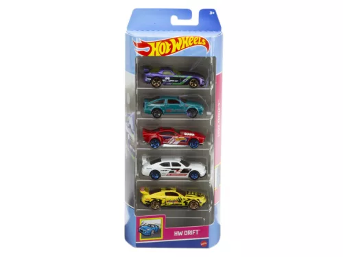 Hot wheels kisautó 5 darabos készlet - többféle