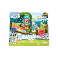 Bluey Gokart Készlet 2 Figurával
