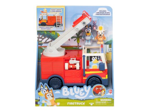 Bluey Tűzoltó Autó