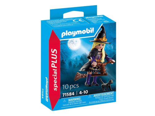 Playmobil Boszorkány macskával